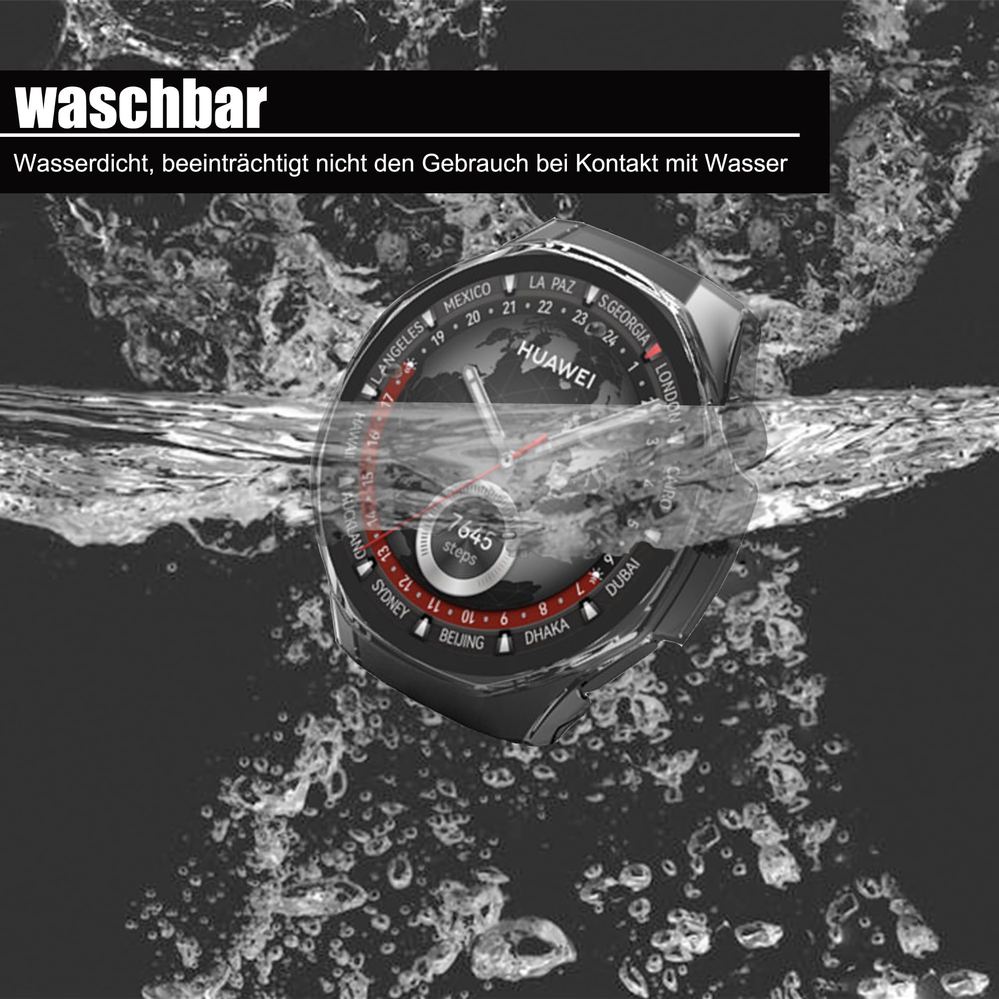 Amazon.com: Compatible with Huawei Watch GT 5 Pro Smart Watch Case